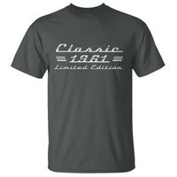 65th Birthday 1961 Limited Edition Classic Car T Shirt