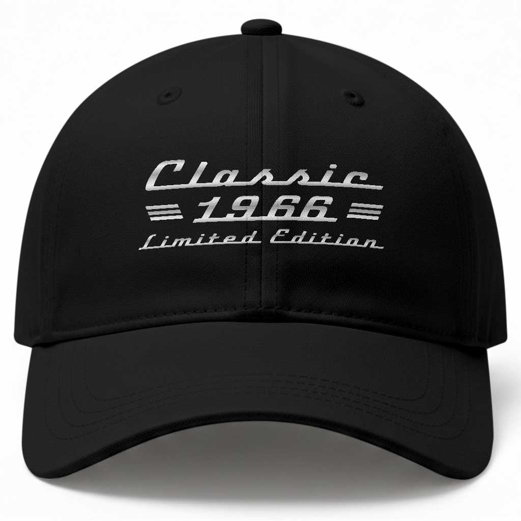 60th Birthday 1966 Limited Edition Classic Car Baseball Cap