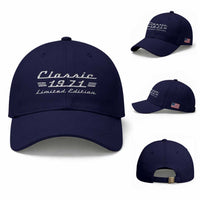 55th Birthday 1971 Limited Edition Classic Car Baseball Cap