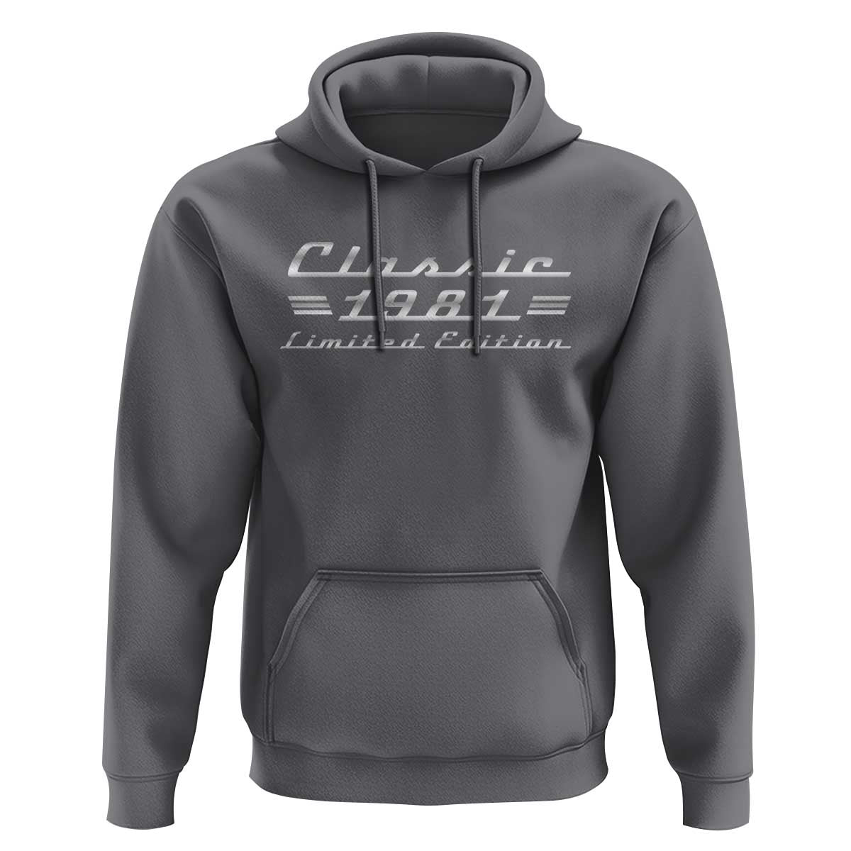 45th Birthday 1981 Limited Edition Classic Car Hoodie
