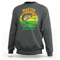 Funny Bass Fishing St Patricks Day Sweatshirt Master Baiter
