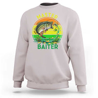 Funny Bass Fishing St Patricks Day Sweatshirt Master Baiter