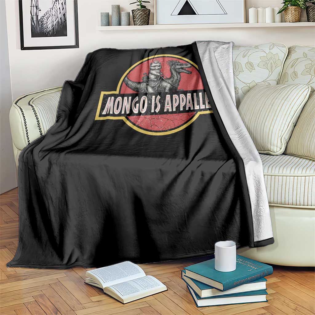 Retro Mongo is Appalled Throw Blanket Princess Donut and Mongo Book Lover