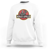Retro Mongo is Appalled Sweatshirt Princess Donut and Mongo Book Lover