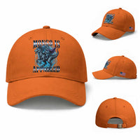 Mongo is Appalled Baseball Cap Funny Princess Donut Riding Mongo