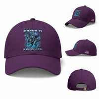 Mongo is Appalled Baseball Cap Funny Princess Donut Riding Mongo