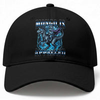 Mongo is Appalled Baseball Cap Funny Princess Donut Riding Mongo