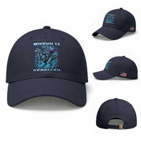 Mongo is Appalled Baseball Cap Funny Princess Donut Riding Mongo