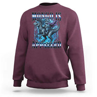 Mongo is Appalled Sweatshirt Funny Princess Donut Riding Mongo