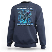 Mongo is Appalled Sweatshirt Funny Princess Donut Riding Mongo