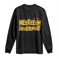 New Achievement Long Sleeve Shirt Funny Sci-Fi Book Lover