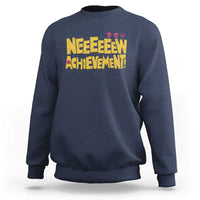 New Achievement Sweatshirt Funny Sci-Fi Book Lover