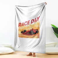 Vintage Racing Formula Car Throw Blanket - Wonder Print Shop