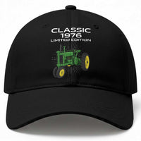 50th Birthday 1976 Limited Edition Classic Farm Tractor Baseball Cap