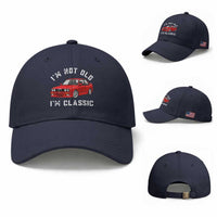I'm Not Old I'm A Classic Baseball Cap Vintage 1986 Classic German Performance Car