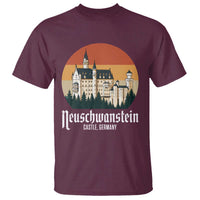 Neuschwanstein Castle Bavaria Germany Souvenir Memorabilia T Shirt