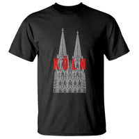 Cologne Cathedral Silhouette Köln German Graphic T Shirt