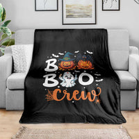 Boo Boo Crew Nurse Ghost Halloween Throw Blanket - Wonder Print Shop
