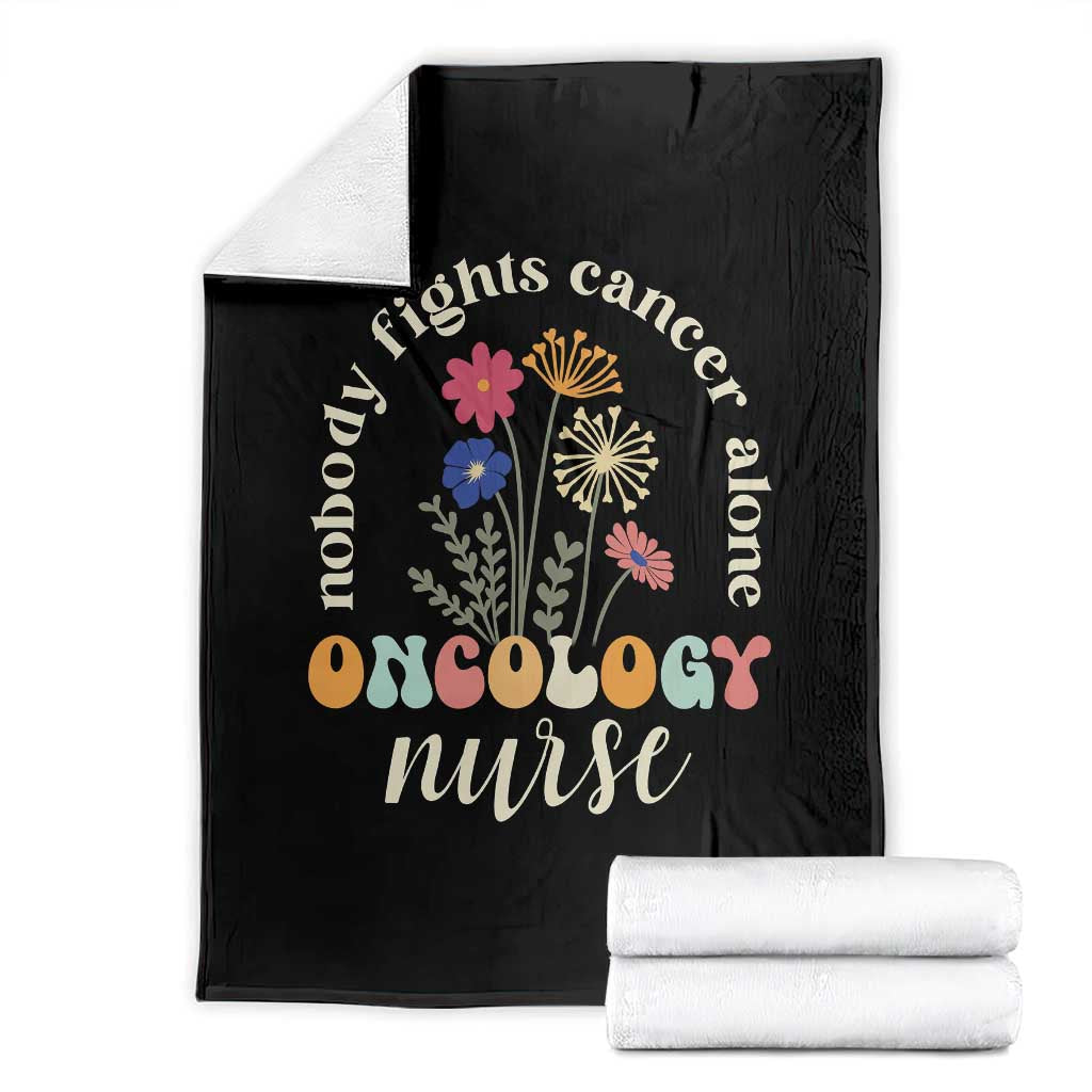 Funny Oncology Nurse Throw Blanket Squad Oncology Medical Assistant - Wonder Print Shop