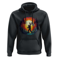 Bigfoot Racing Hoodie Sasquatch Checkered Flag - Wonder Print Shop
