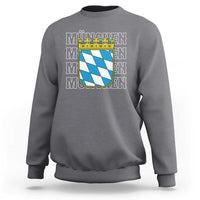 Munich München Germany Bavaria Coat of Arms Souvenir Sweatshirt