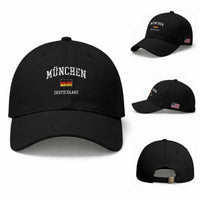 Munich München Germany German Flag Deutschland Baseball Cap