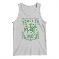 Cowboy St Patrick's Day Tank Top Howdy Go Lucky