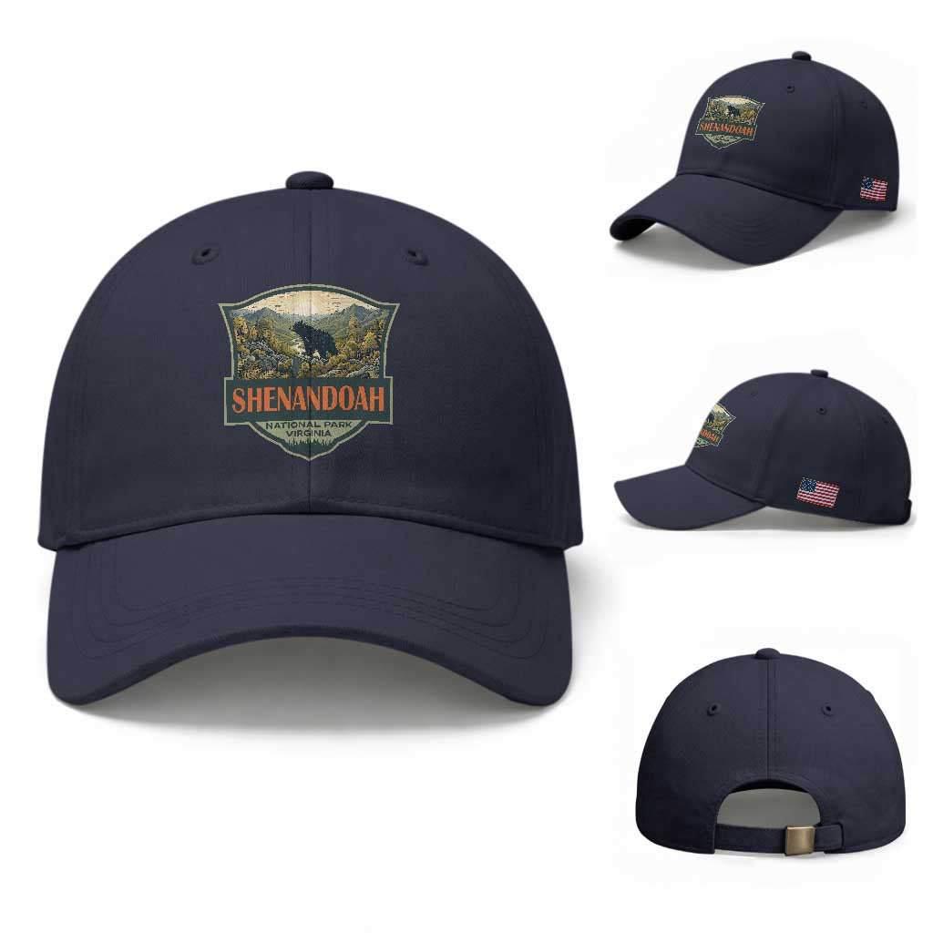 Shenandoah National Park Baseball Cap Virginia Black Bear Mountain