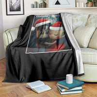 Funny Christmas Couple Throw Blanket Italian Brainrot Meme - Wonder Print Shop