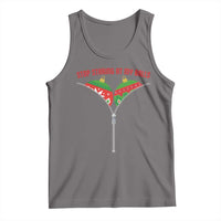 Funny Dirty Christmas Tank Top Stop Staring At My Balls - Wonder Print Shop