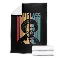 Frederick Douglass Throw Blanket American Black History - Wonder Print Shop