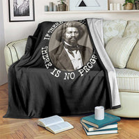 Frederick Douglass Pride Quote Throw Blanket Is There Is No Struggle There Is No Progress - Wonder Print Shop