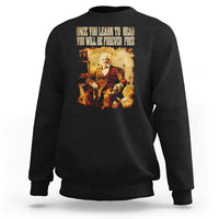 Frederick Douglass Quote Sweatshirt Once You Learn to Read - Wonder Print Shop