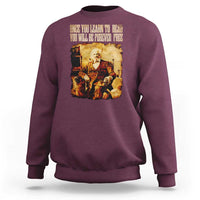 Frederick Douglass Quote Sweatshirt Once You Learn to Read - Wonder Print Shop