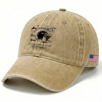 Guess Who's Back Back Again Washed Cotton Baseball Cap Funny Easter Jesus Christian