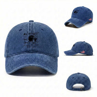 Guess Who's Back Back Again Washed Cotton Baseball Cap Funny Easter Jesus Christian