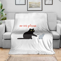 No Ice Please Throw Blanket Funny Cat Abolish ICE Meme Protest