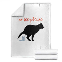 No Ice Please Throw Blanket Funny Cat Abolish ICE Meme