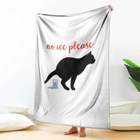No Ice Please Throw Blanket Funny Cat Abolish ICE Meme