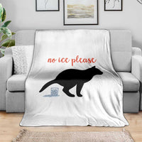 No Ice Please Throw Blanket Funny Cat Abolish ICE Meme