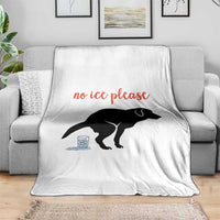 No Ice Please Throw Blanket Funny Dog Anti ICE Meme