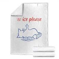No Ice Please Throw Blanket Funny Cat Anti ICE Deportation Human Rights