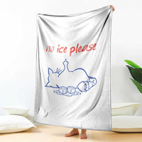 No Ice Please Throw Blanket Funny Cat Anti ICE Deportation Human Rights