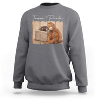 Team Punch Sweatshirt Baby Monkey And Plush Toy Viral