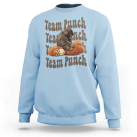 Team Punch Monkey Sweatshirt Baby Monkey And Plush Toy Viral