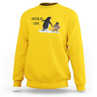 Baby Monkey Punch Viral Trend Sweatshirt Hold On