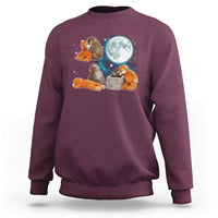 Baby Monkey Punch Sweatshirt Team Punch Monkey Viral Trend