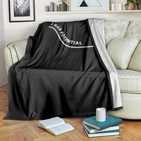 I Had Potential Throw Blanket Funny Sci-Fi Book Lover