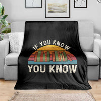67 Six Seven Book Lover Meme Throw Blanket If You Know You Know - Wonder Print Shop