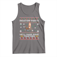 Marcus The Worm Christmas Meme Tank Top Rigatoni Pasta We Will Make Some Together - Wonder Print Shop